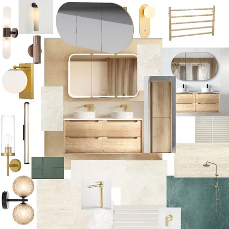 Ensuite Interior Design Mood Board by Asi on Style Sourcebook