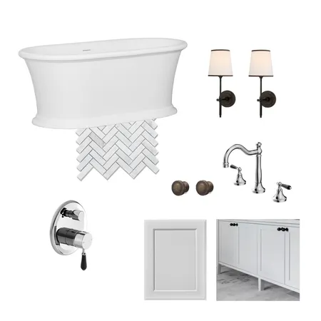 Wet area renovation Interior Design Mood Board by Mysa Interiors on Style Sourcebook