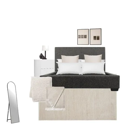 Bedroom - Apartment 13 Interior Design Mood Board by Paballo on Style Sourcebook