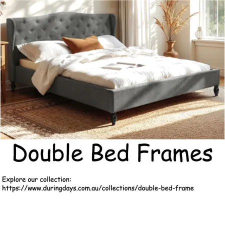 Double Bed Frames | During Days Interior Design Mood Board by duringdaysaus on Style Sourcebook