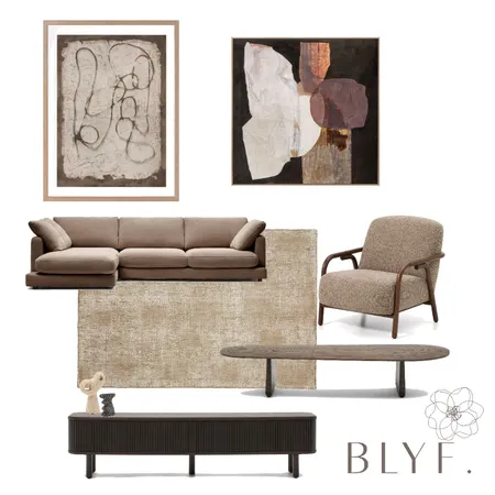 Wood and neutral vibes living Interior Design Mood Board by Lauren166 on Style Sourcebook