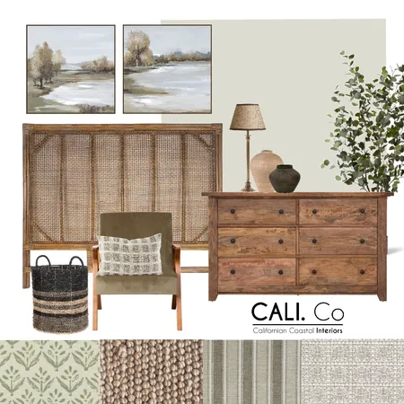 Eucalyptus Bedroom Interior Design Mood Board by Cali. Co Interiors on Style Sourcebook