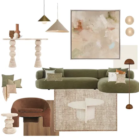 Earthy Embrace Interior Design Mood Board by On Cue Renovations on Style Sourcebook