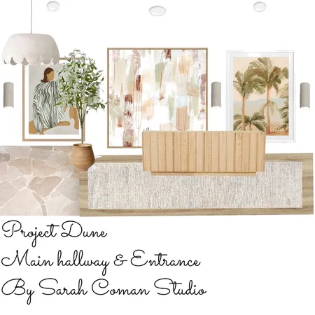 Project Dune Hallway/Entry Interior Design Mood Board by Aurora on Style Sourcebook