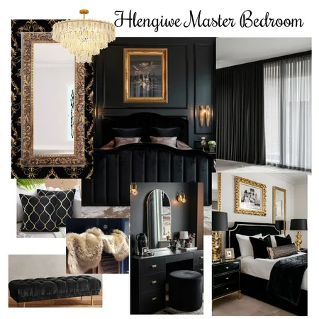 Hlengiwe Master Bedroom Interior Design Mood Board by Sumara du Preez on Style Sourcebook
