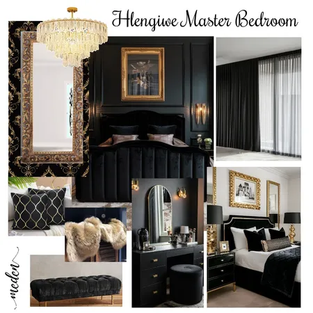 Hlengiwe Master Bedroom Interior Design Mood Board by Sumara du Preez on Style Sourcebook