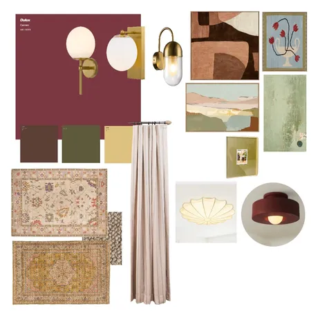 Main Bedroom Interior Design Mood Board by NaddyPaddy on Style Sourcebook