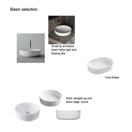 Basin selections Interior Design Mood Board by Susan Conterno on Style Sourcebook