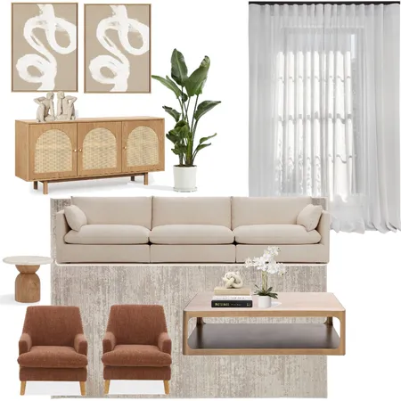 Tyshia Galteau Living Room Interior Design Mood Board by jdarinteriors on Style Sourcebook