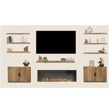 Living room project tv wall Interior Design Mood Board by Yaraav on Style Sourcebook