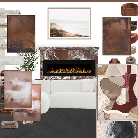 Fireplace In Progress Interior Design Mood Board by Carley Design Studio on Style Sourcebook