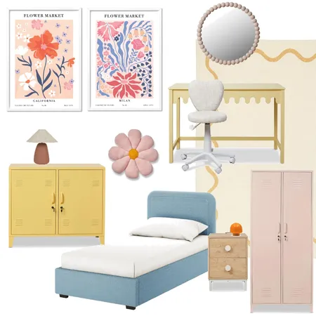 Mocka Kids Bedroom Moodboard Interior Design Mood Board by Mocka Furniture on Style Sourcebook