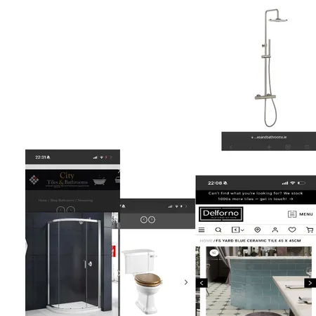 Family bathroom- upstairs Interior Design Mood Board by Aoife M on Style Sourcebook