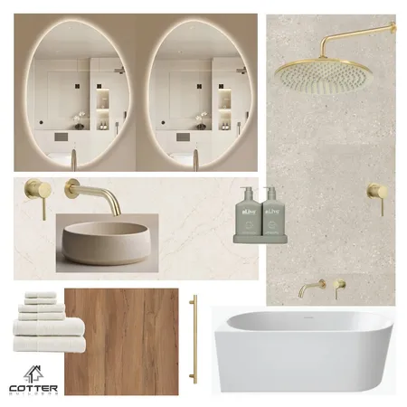 Everleigh - Ensuite Interior Design Mood Board by Cotter Builders on Style Sourcebook