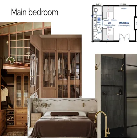 Main Bedroom Interior Design Mood Board by SamanthaEberhart on Style Sourcebook