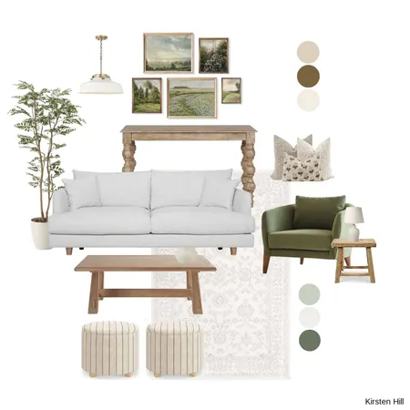 Modern Farmhouse Mood Board (IDI) - module 3 Interior Design Mood Board by Kirsten on Style Sourcebook