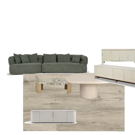 Lounge green Interior Design Mood Board by Katbyrne