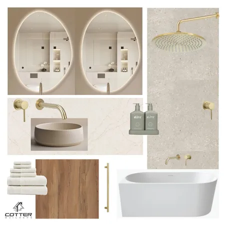 Everleigh - Ensuite Interior Design Mood Board by Cotter Builders on Style Sourcebook