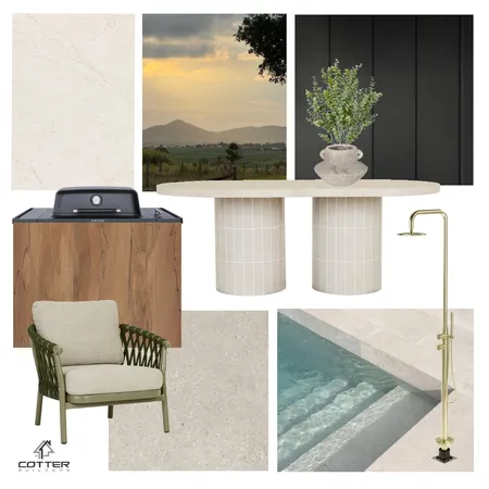 Everleigh - Alfresco and Pool Interior Design Mood Board by Cotter Builders on Style Sourcebook