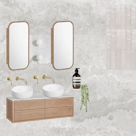 Wykamp Ensuite Interior Design Mood Board by Georgie Kate