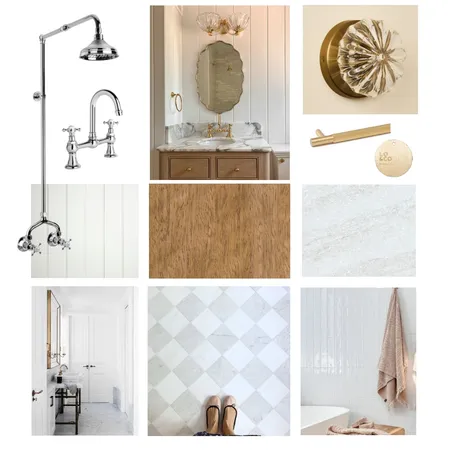Bathroom - Concept 1 Interior Design Mood Board by Dennis Hill Architecture