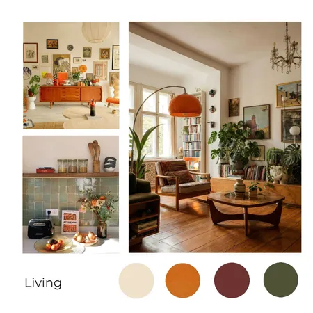 Living Interior Design Mood Board by EmilyAllison3