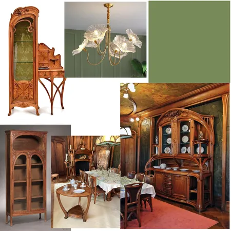 Dining Room Interior Design Mood Board by Aliki89