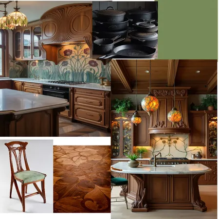 Kitchen Interior Design Mood Board by Aliki89
