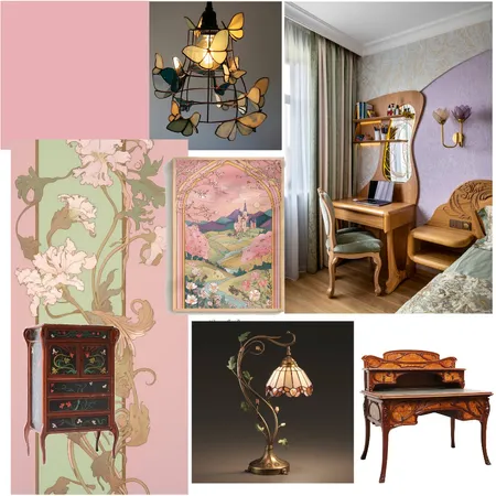 Kids Room Interior Design Mood Board by Aliki89