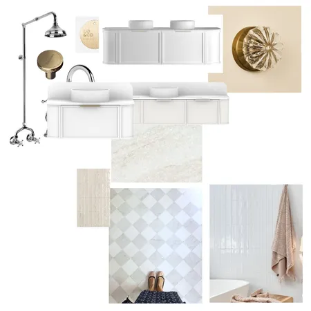 Bathroom - Concept 3 Interior Design Mood Board by Dennis Hill Architecture on Style Sourcebook