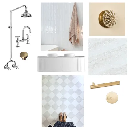 Bathroom - Concept 5 Interior Design Mood Board by Dennis Hill Architecture on Style Sourcebook