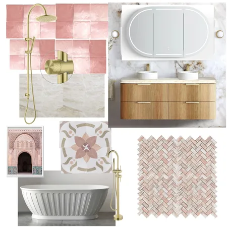 Otti Pink Interior Design Mood Board by Alexiaeliopoulos on Style Sourcebook