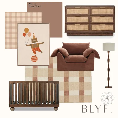 Bear nursery Interior Design Mood Board by BLYF Interiors