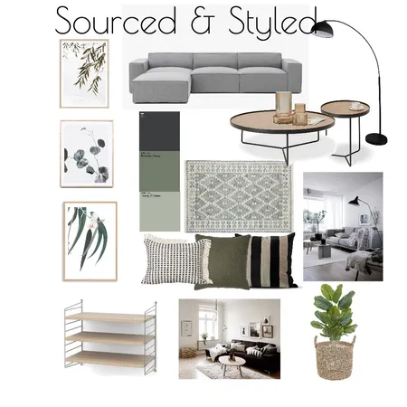 Australian country Scandi -Cherbourg St Interior Design Mood Board by Jillian