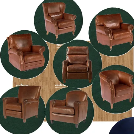 Living room chair Interior Design Mood Board by knschaefer