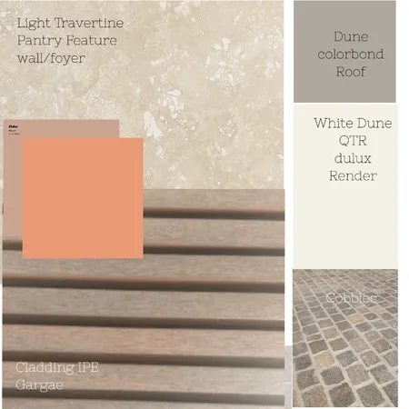 Exterior Interior Design Mood Board by Blu Interior Design