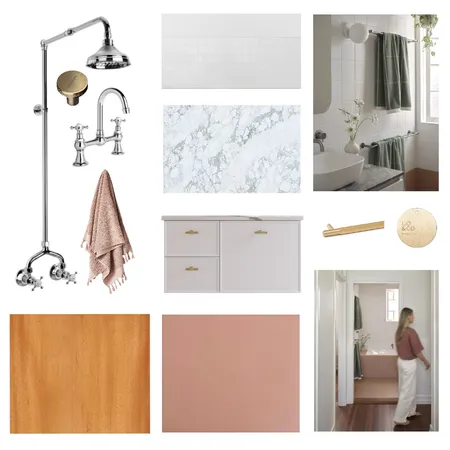 Bathroom - Concept 4 Interior Design Mood Board by Dennis Hill Architecture