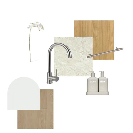 Caringbah Rd Kitchen Concept 1 Interior Design Mood Board by Veronica M