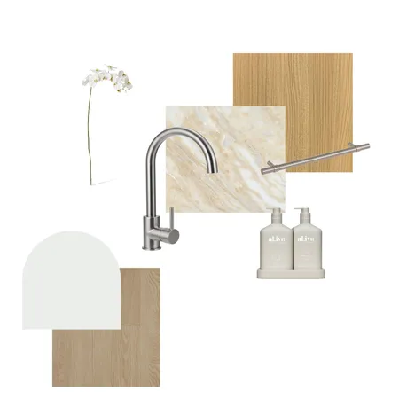 Caringbah Rd Kitchen Concept 2 Interior Design Mood Board by Veronica M