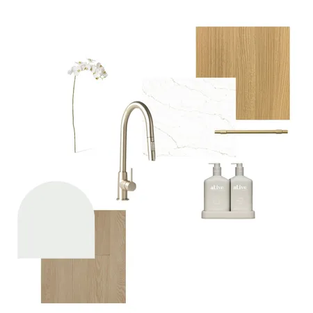 Caringbah Rd Kitchen Concept 5 Interior Design Mood Board by Veronica M