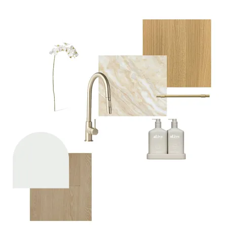Caringbah Rd Kitchen Concept 3 Interior Design Mood Board by Veronica M on Style Sourcebook
