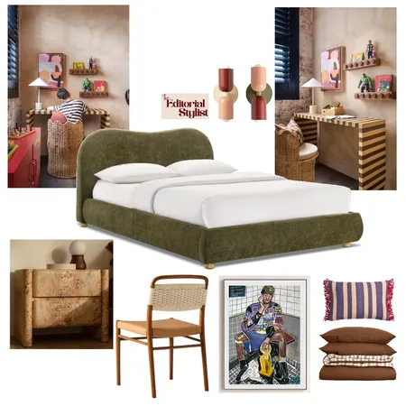 Reggie's Room Interior Design Mood Board by The Editorial Stylist on Style Sourcebook
