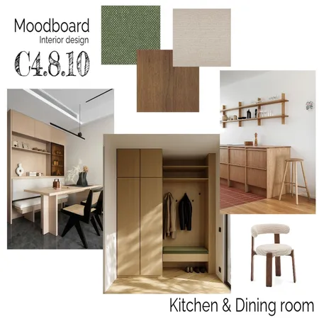 C4.8.10 Kitchen & Dining room Interior Design Mood Board by tranmanhha1811