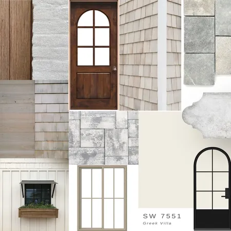The Little House - Exterior Design Finishes Interior Design Mood Board by Novel Shop Design on Style Sourcebook