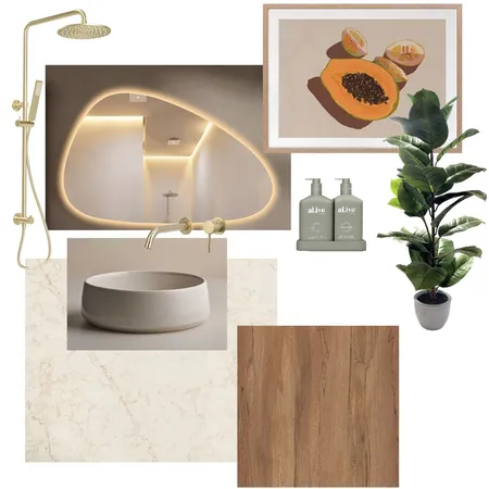 Wainai - ensuite new Interior Design Mood Board by Lynae Webb