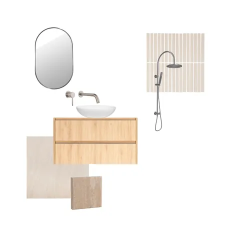 Caringbah Rd Bathroom Concept 1 Interior Design Mood Board by Veronica M