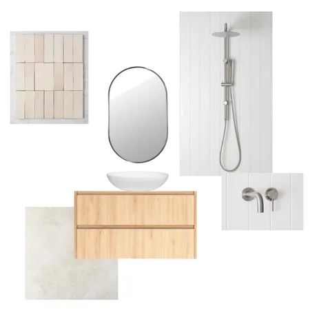 Caringbah Rd Bathroom Concept 2 Interior Design Mood Board by Veronica M