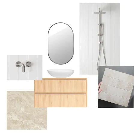 Caringbah Rd Bathroom Concept 3 Interior Design Mood Board by Veronica M