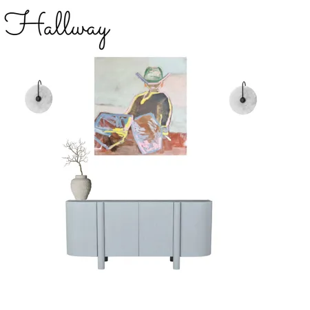 Adam & Emily Hallway 2 Interior Design Mood Board by instyle_byrhi@outlook.com
