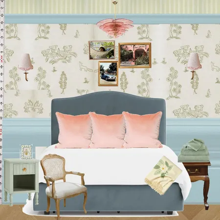 Guest Room Interior Design Mood Board by dl2407